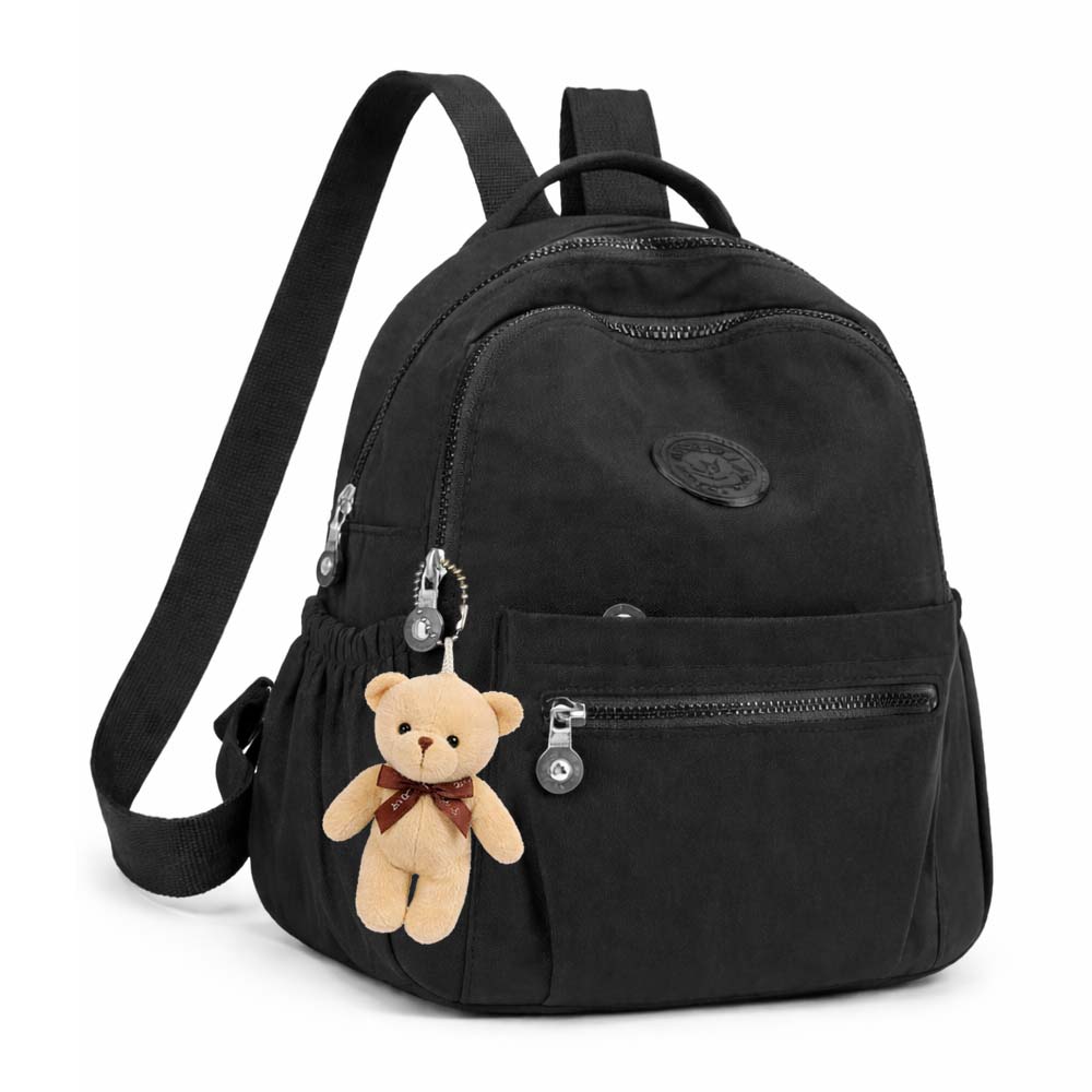 마켓제이영 곰돌이 키링포함 가벼운 데일리 백팩 23,000원