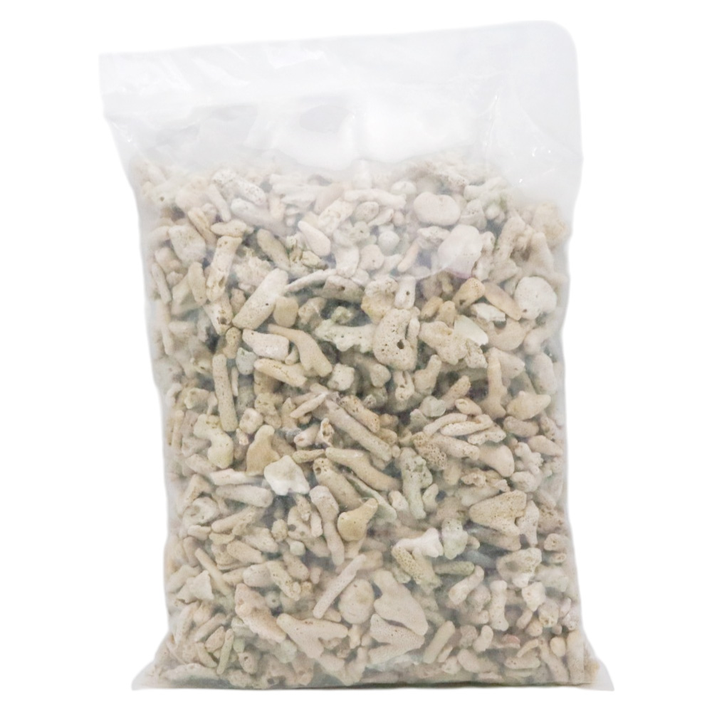 미미네아쿠아 어항 해수어바닥재 뼈산호사 20-50mm 3kg 10,170원