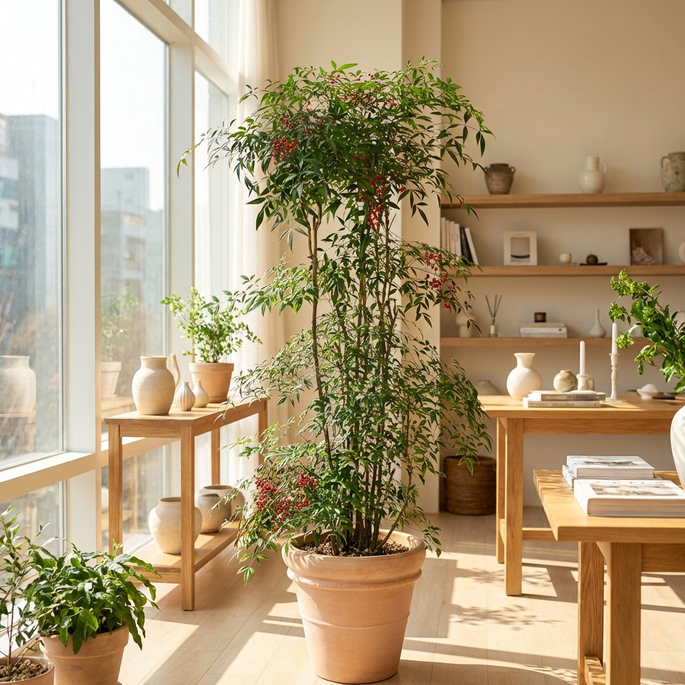 특대형 남천나무 개업축하화분 단풍이예쁜 대형거실나무 노지월동 273,000원