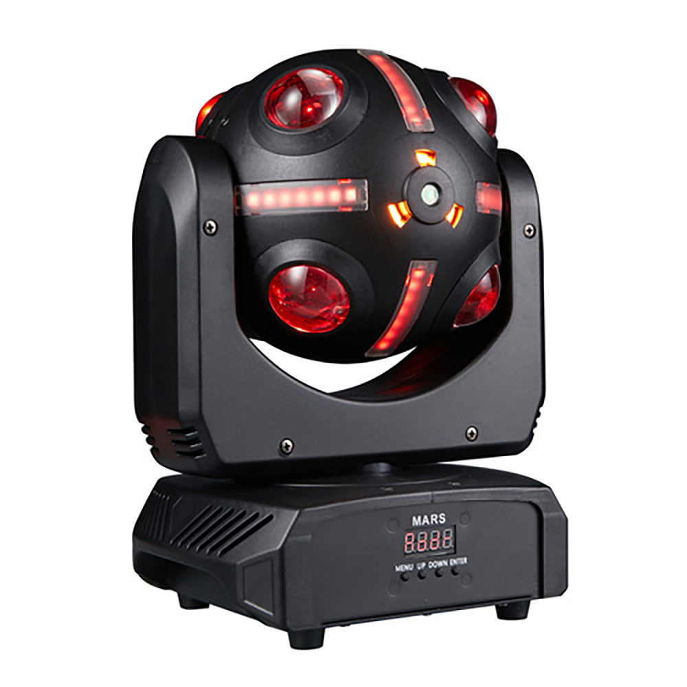 HN-792 8구X10W 무빙라이트 LED 레이저 사이키 4in1 무대특수조명, 1개 330,000원