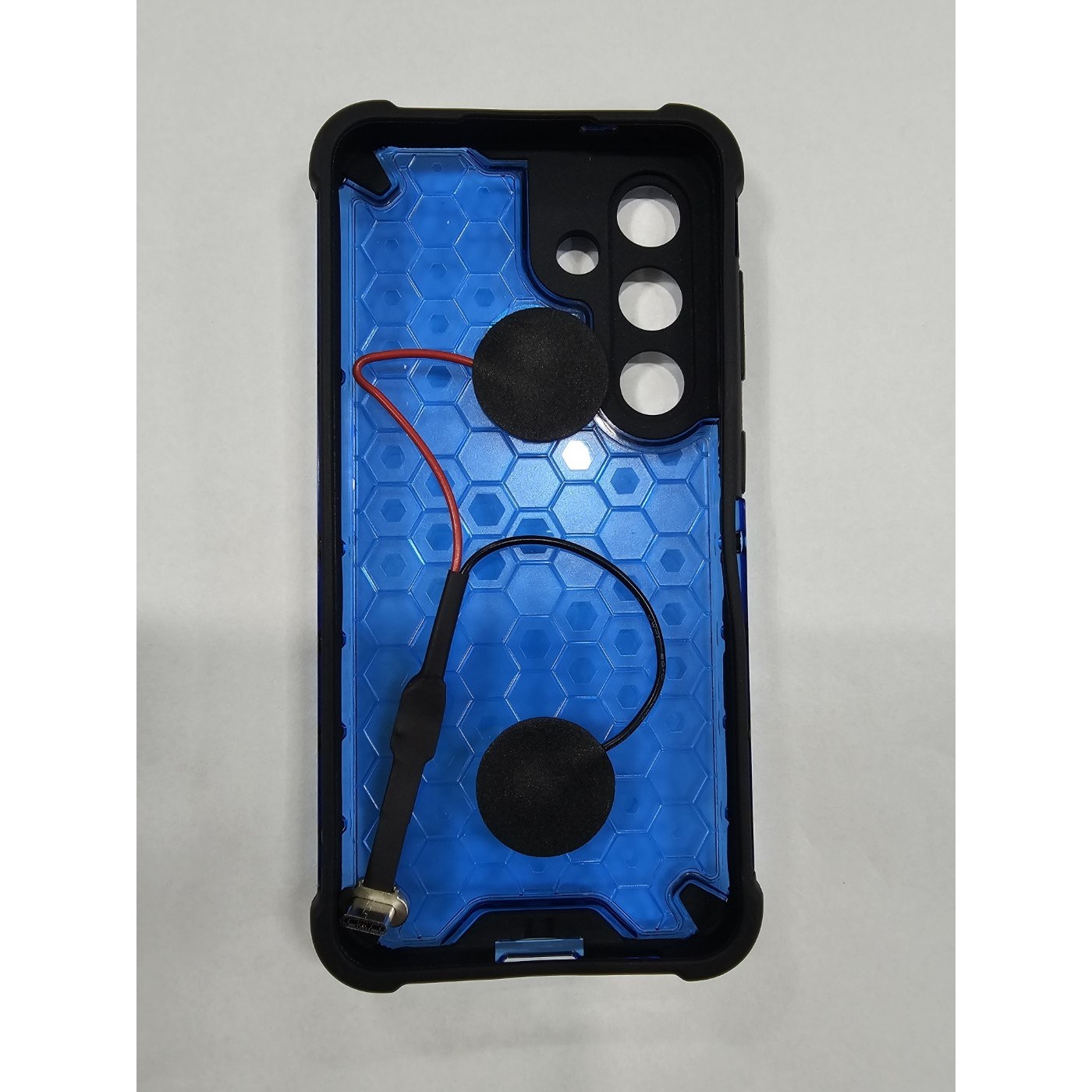 오토바이 배달대행 블루 자석충전 범퍼케이스, 블루S23울트라 18,000원