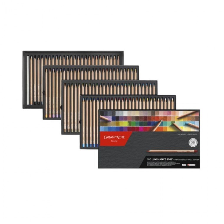 루미넌스 까렌다쉬 6901 100색 유성색연필 세트, 상세페이지 참조 660,000원