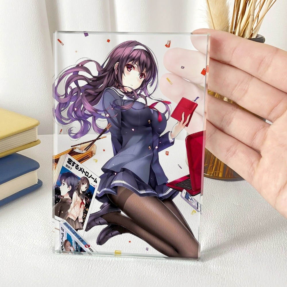 사에카노 시원찮은그녀를위한육성방법 코롯타 반투명 아크릴 타일 장식 굿즈 24,200원