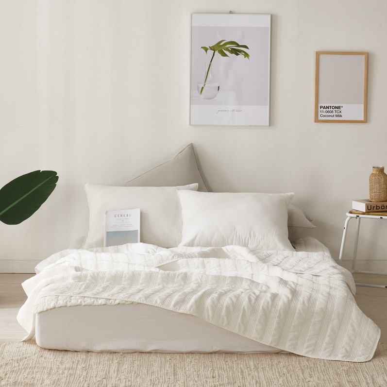 [100%천연오가닉] 국내산 순면 마인 피그먼트 여름이불 매트 패드 28,800원