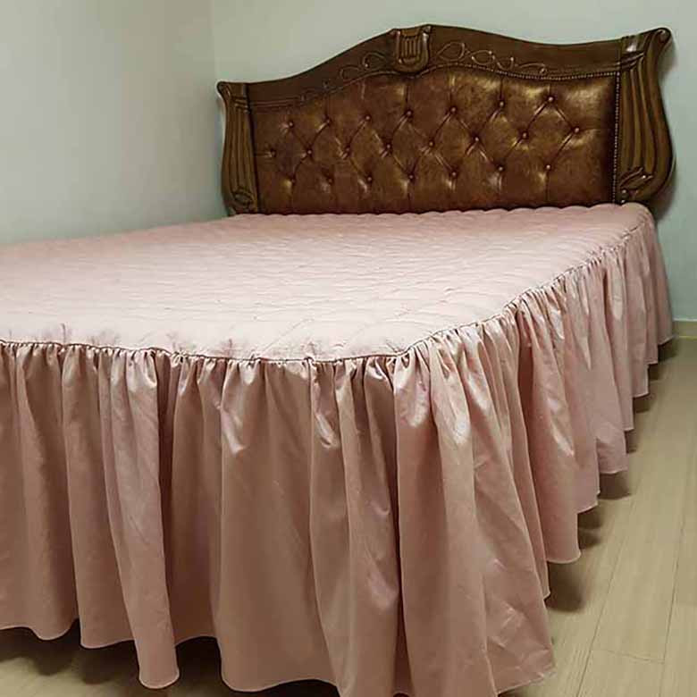 한이 선염 베드스커트 퀸 킹사이즈 돌침대매트 돌침대커버 118,000원