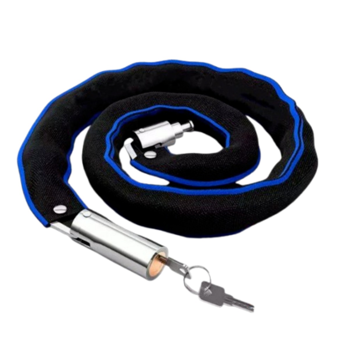 씨엔알비 안심락 열쇠 자전거 자물쇠, 1개, 타이탄블랙 65cm 11,000원