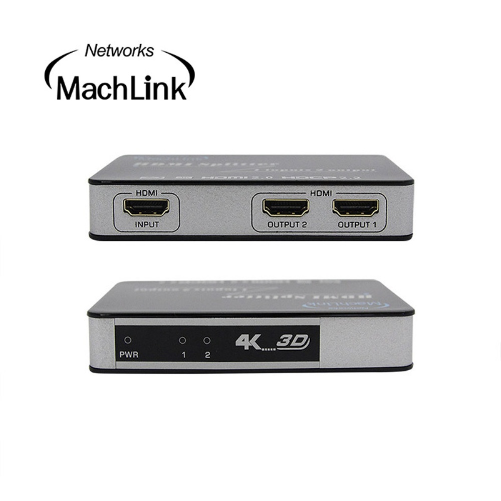 마하링크 Ultra HDMI 1:2 분배기 UHD 4K 3D ML-HSP24K 30,000원