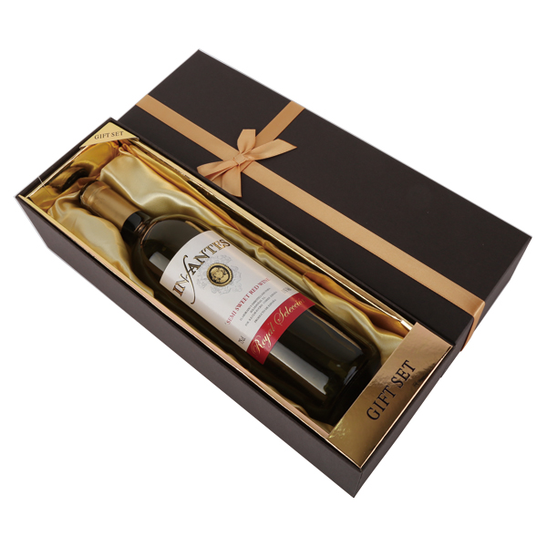 [와인케이스] 1본입 밤색 리본 10ea 63,000원