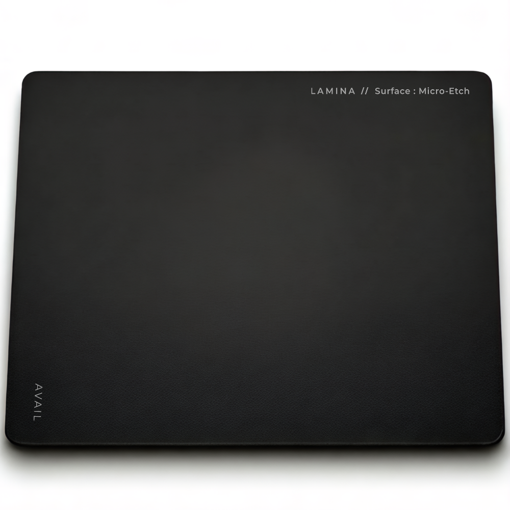 LAMINA 강화유리 마우스패드 사무용 게이밍 유리패드, 1개, 블랙 67,300원