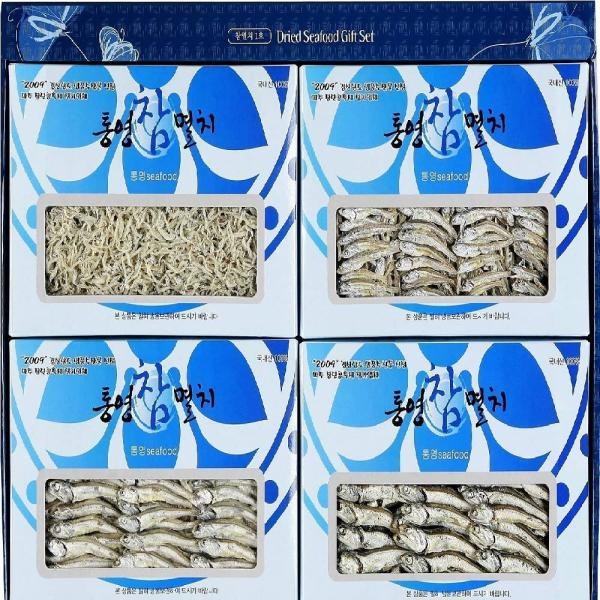통영참멸치 4종 선물세트 (세멸소멸중멸대멸각500g) 78,800원