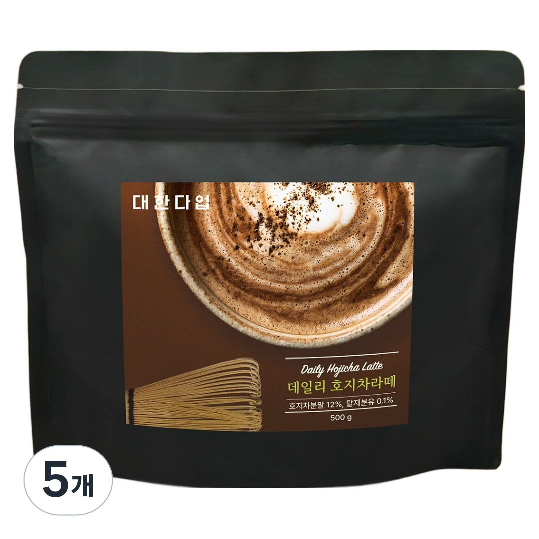 대한다업 데일리 호지차라떼 파우더 45,000원