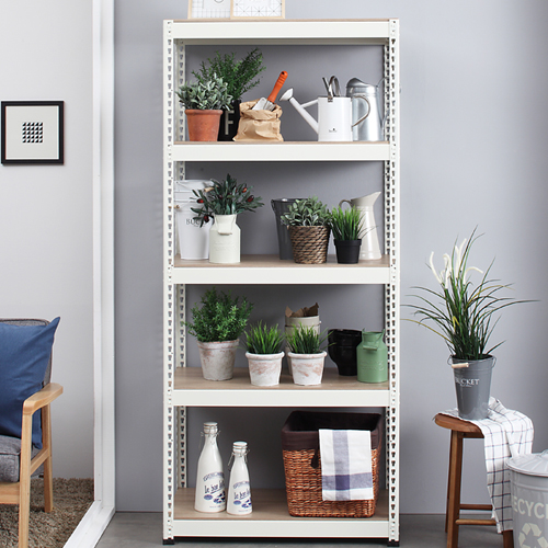 스피드랙 무볼트 조립식 화이트 앵글 선반 94,630원