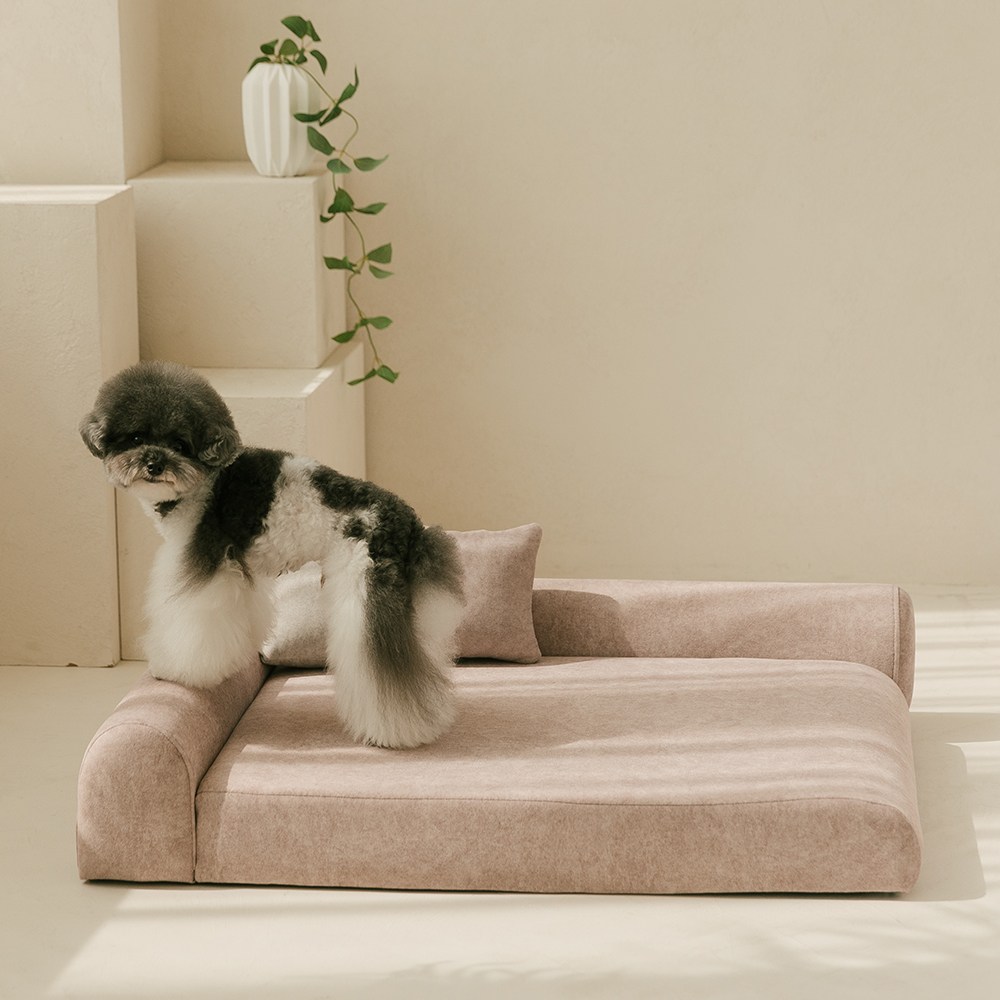 펫더팬 프리미엄 강아지 고양이 애견 침대 소파 방석 슬개골 보호, 스위티 핑크, 1개 189,000원