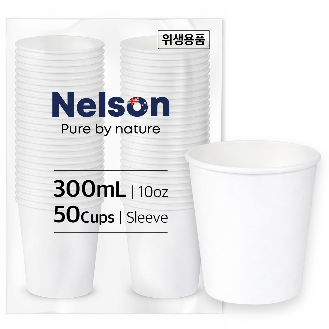 넬슨 고평량 종이컵 무인쇄 300ml, 1개, 50개입 3,990원
