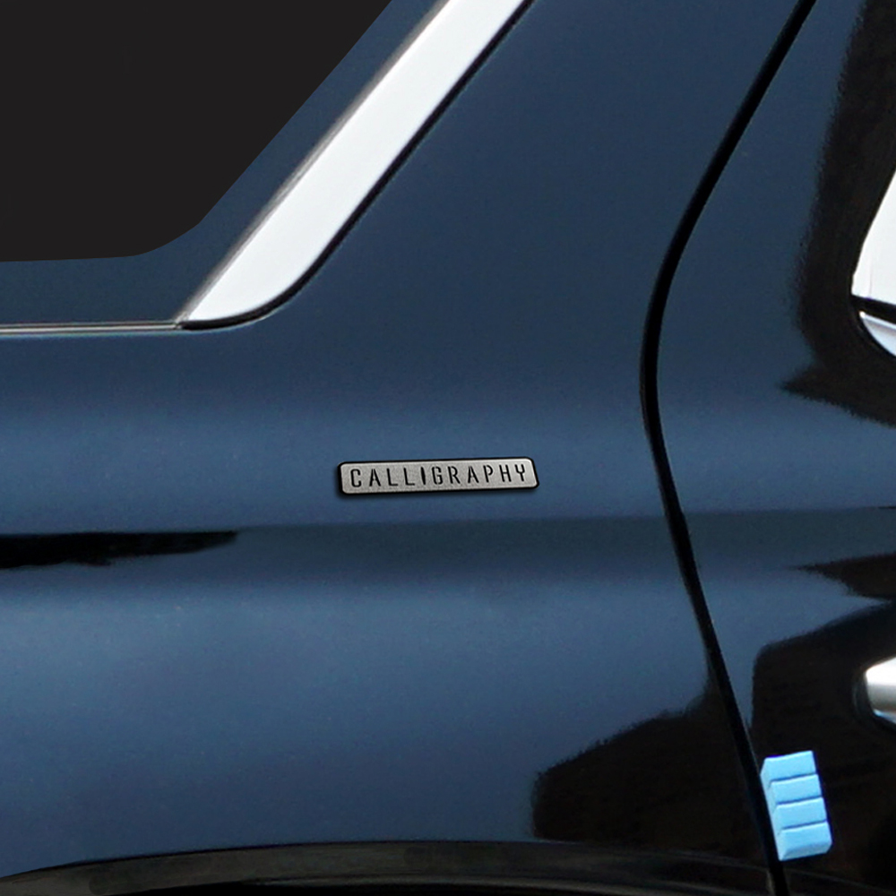 그리븐 캘리그라피 메탈 크롬 엠블럼 70388 2p 16,020원