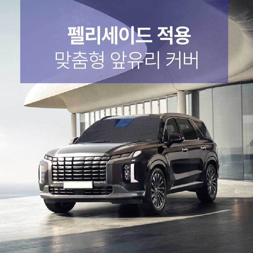 딜온 프리미엄 올시즌 2중구조 맞춤형 앞유리커버 팰리세이드 전용 39,900원