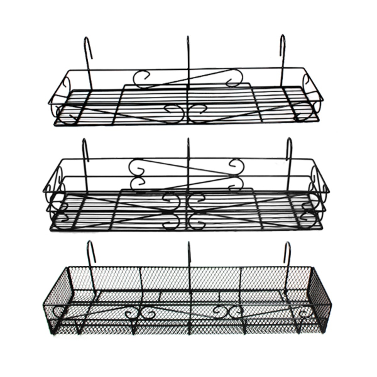 알파라이프(유엔유몰) 베란다걸이대 창문,화분,식물걸이대,난간걸이대, 블랙, 1개 49,500원