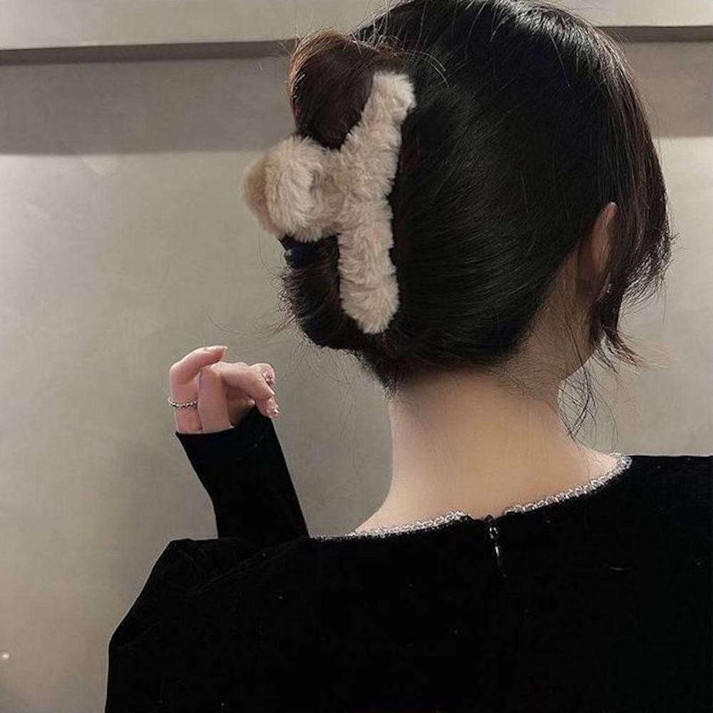 엘에떼 13cm 퍼 대왕 꼬임 집게핀 겨울 숱많은 데일리 3,900원