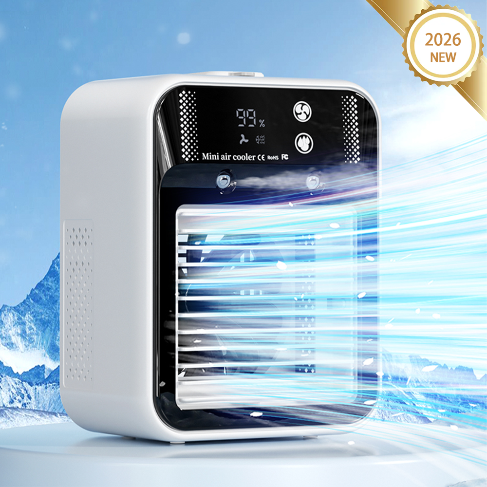 NUNUHANA 미니 냉풍기 무선 저소음 수면용 사무용 캠핑용 휴대용 선풍기 19,800원