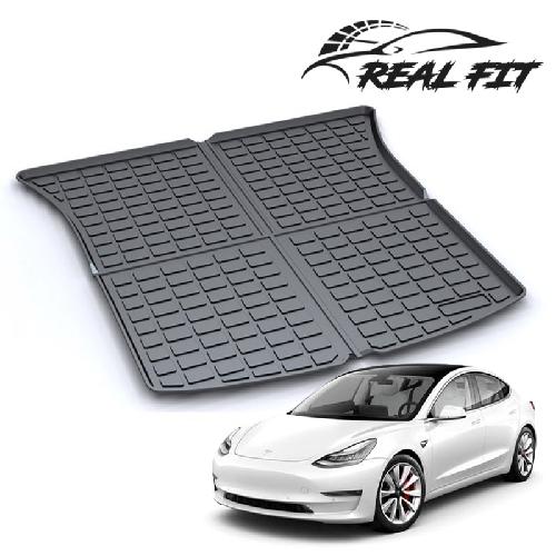 리얼핏 테슬라 모델Y 논슬립 3D (20년~25년) 프렁크 트렁크매트 TPE [호환], 단일색상 55,000원