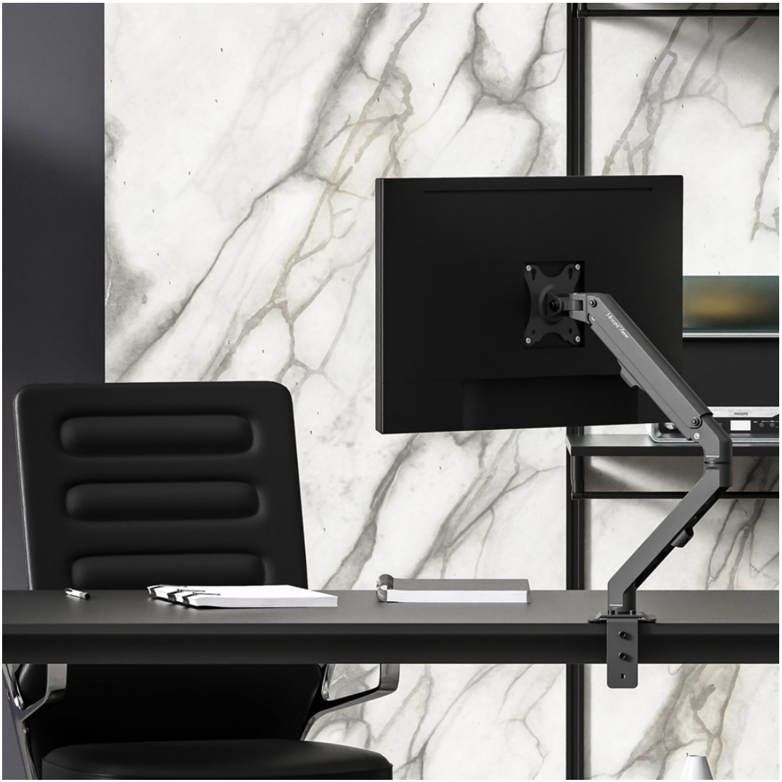 마운트뷰 MV-G1 스탠다드 싱글 모니터암 거치대 스탠드 블랙 31,790원