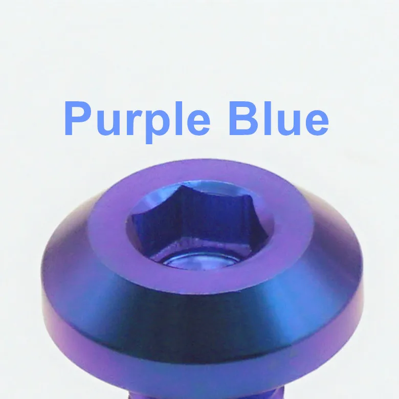 오토바이 용 1 조각 M6 M8 티타늄 나사 DIY 디스크 브레이크 로터 캘리퍼스 Hex Ti 볼트 패스너, 1개 13,490원