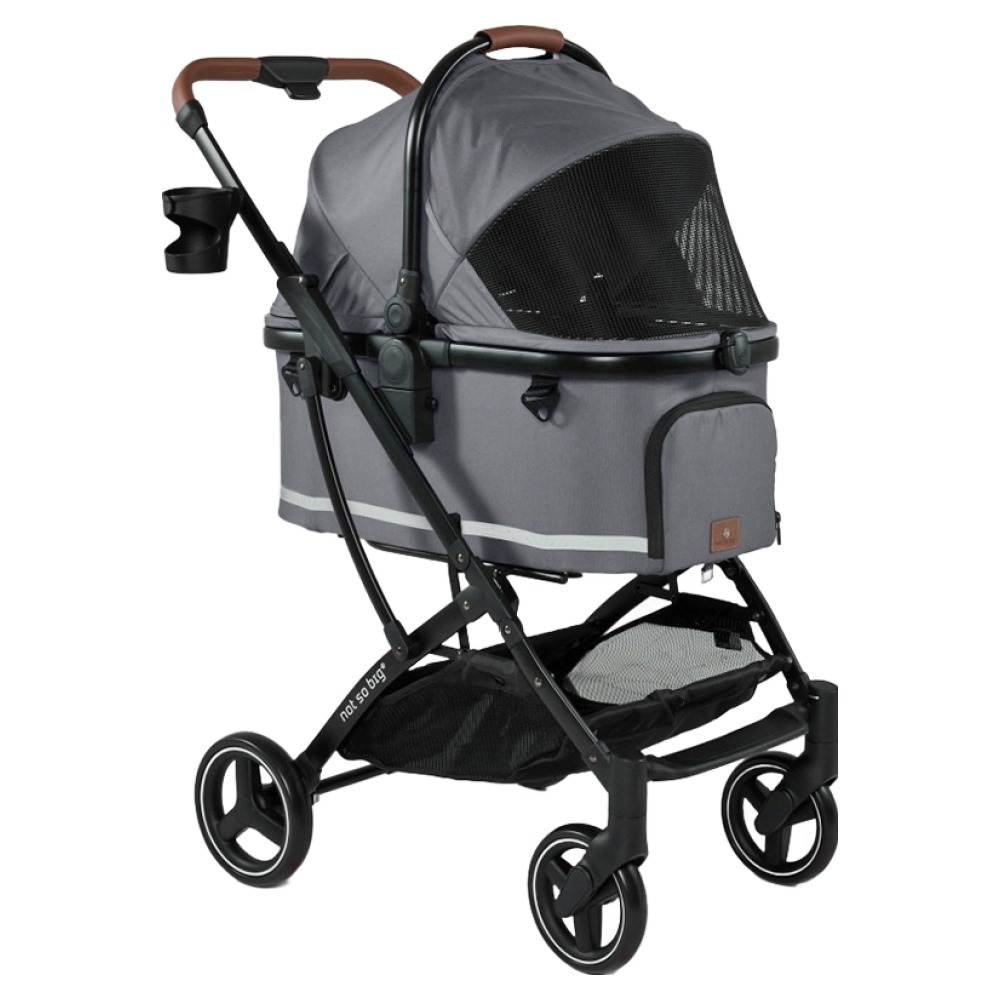 낫쏘빅 반려동물 아로아플러스3 캐리어분리형 유모차 + 레인커버 + 컵홀더 세트 293,000원