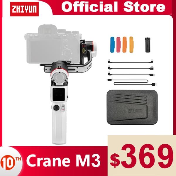 ZHIYUN 공식 크레인 M3 카메라 짐벌 핸드 헬드 안정기 Mirrorless 카메라 전화 액션 캠 소니/캐논/아이폰 13 769,000원