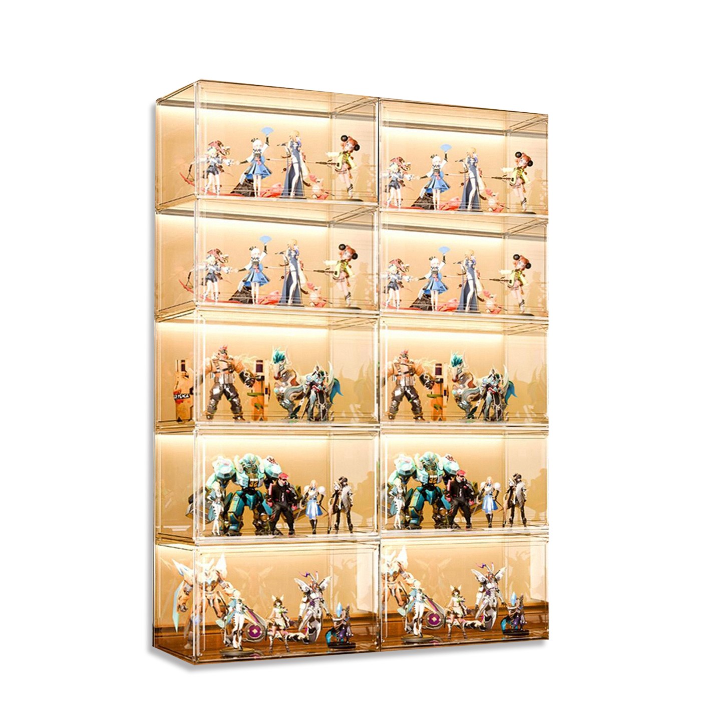 HNEED 피규어 장식장 진열장 아크릴 케이스 대형 led 조명 154,900원