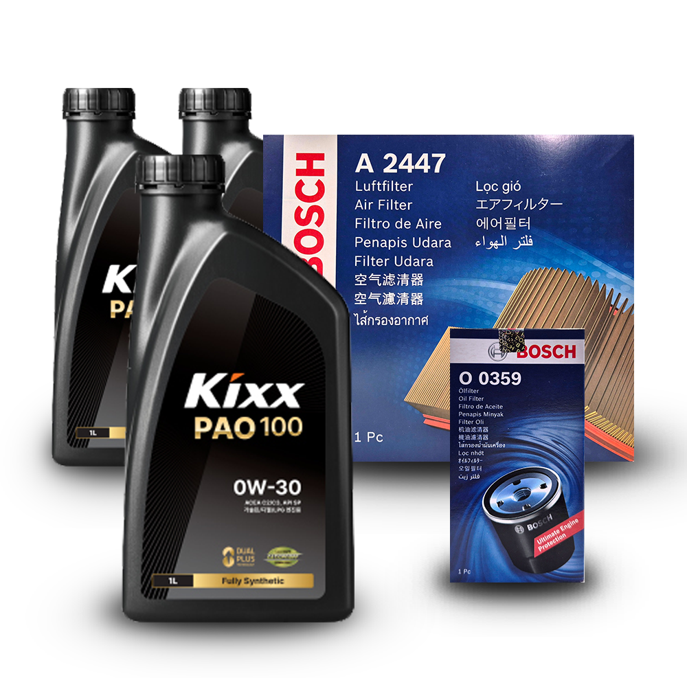 더 뉴 K9 (KH) 5.0 가솔린 엔진오일세트 킥스 파오100 0W30 (PAO100) (구) 파오1 99,500원