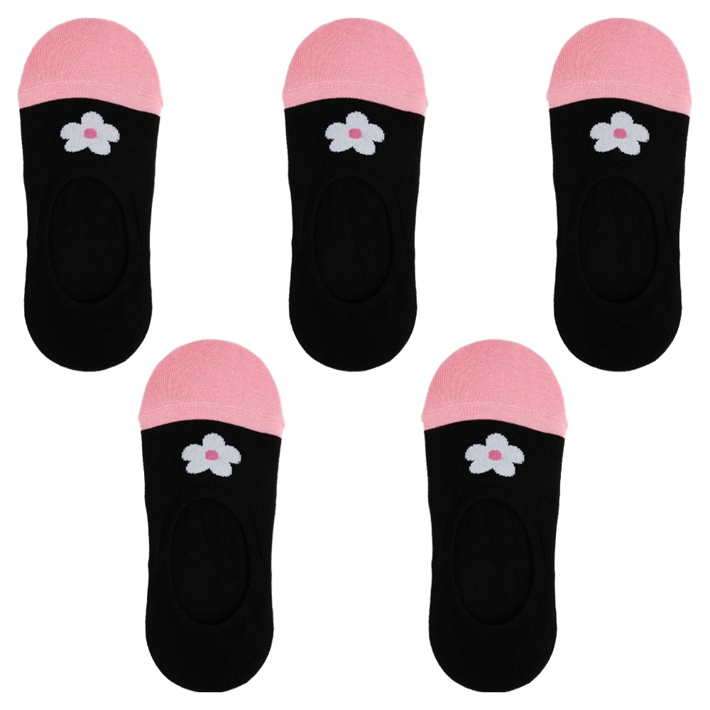 삭스팩토리 여성용 빅플라워 기본밴드 페이크삭스 5켤레 9,010원