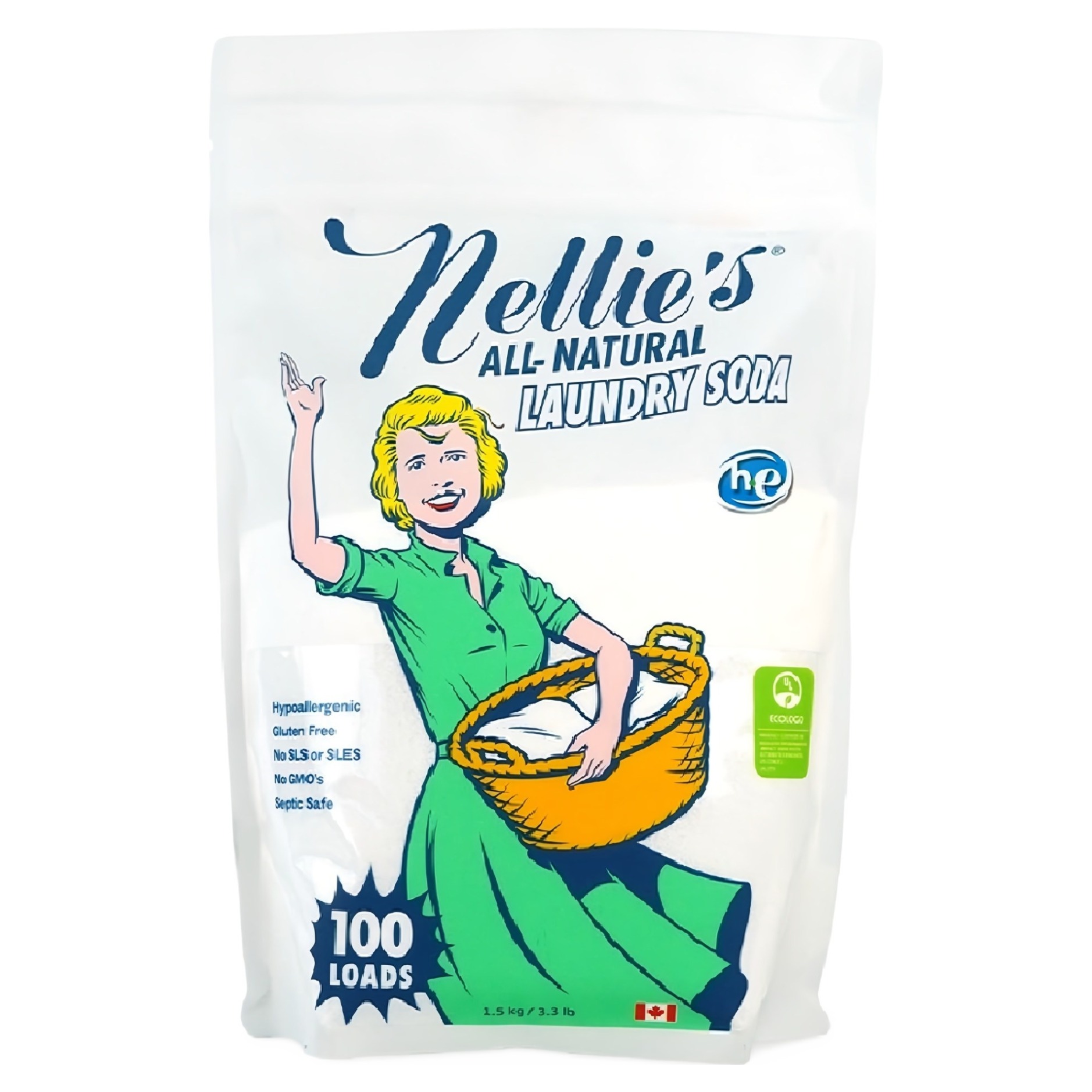 넬리 100회 쓰는 소다 분말세제 리필 20,900원