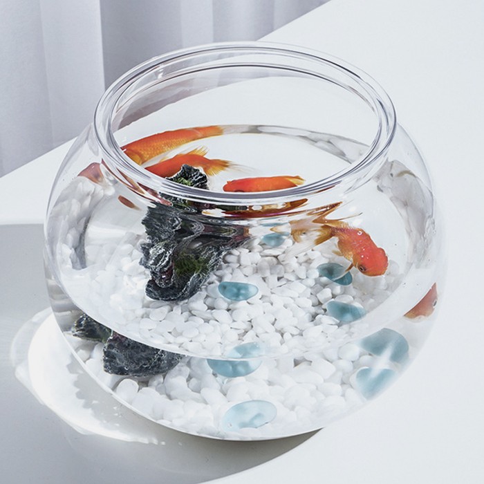 플라스틱 둥근 어항 원형 베타 키우기 베타어항 구피 12.5x10cm 미니어항 5x10cm 3,680원