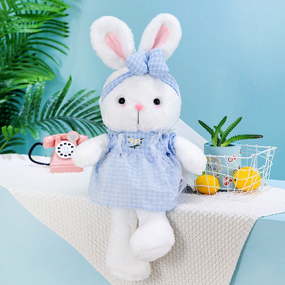 669귀요미 토끼인형 원피스 토끼인형, 1개, 블루, 38cm 10,580원