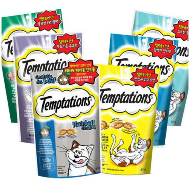 스마트리빙 [꼼냥] 고양이 간식 템테이션 6종 콤보 세트 스낵 119,800원