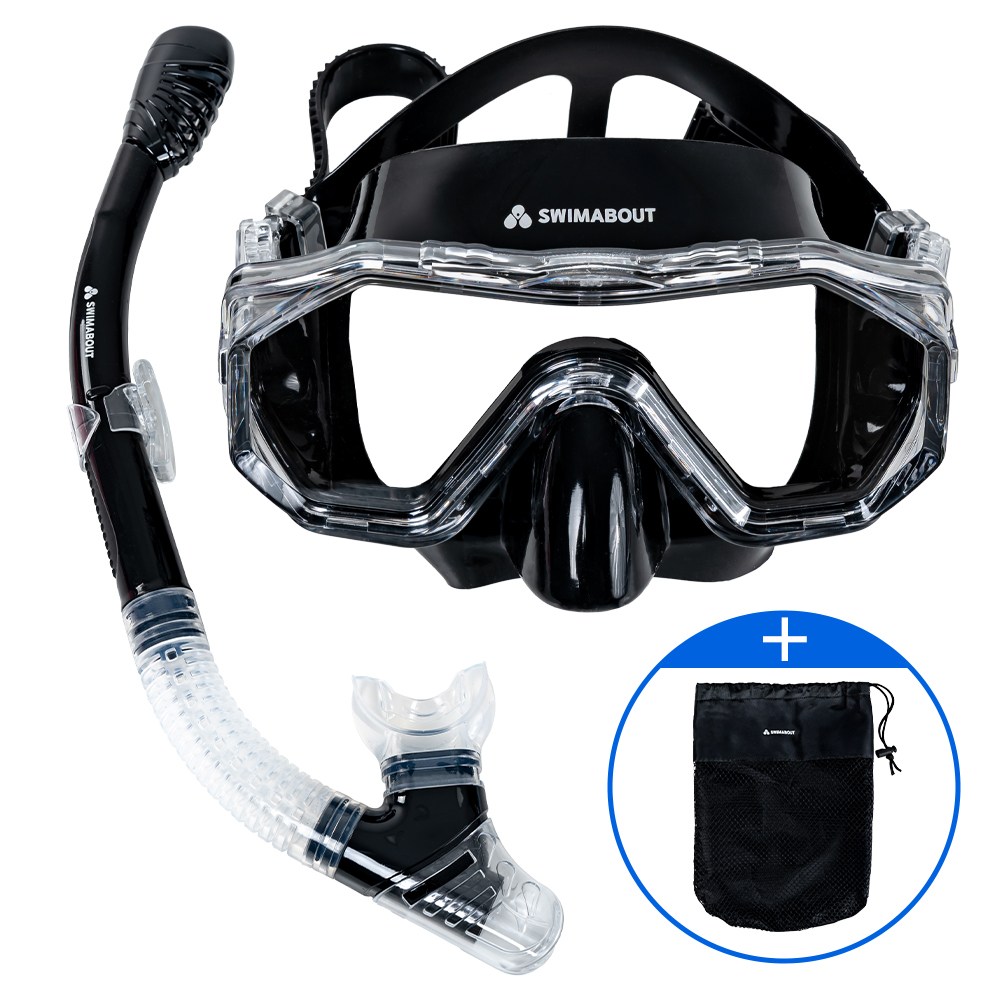 스윔어바웃 안티포그 스노쿨링 마스크 세트 스노클 19,900원