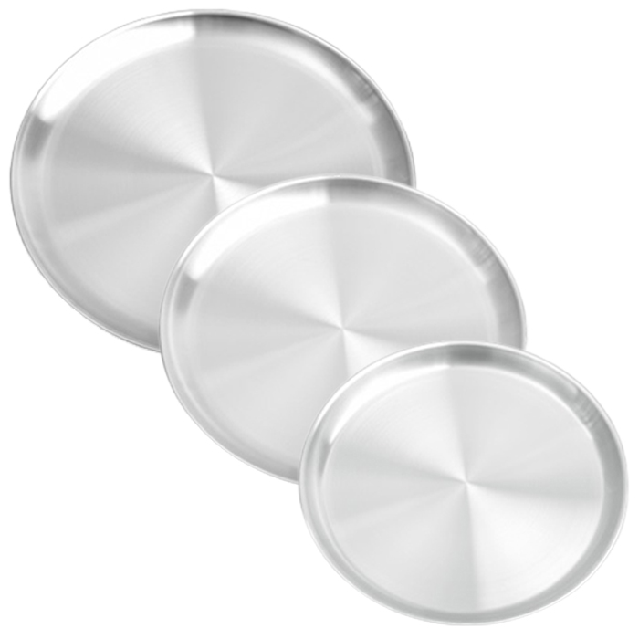 304스텐 플레이트 원형접시 3종 세트, 실버, 1개 30,240원