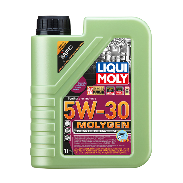 리퀴몰리 코리아 몰리겐 DPF 5W30 C2 C3 5W30 1리터 가솔린/디젤 사용가능 정식수입 DPF차량 사용가능, 1개, 1L, 5W-30 29,920원