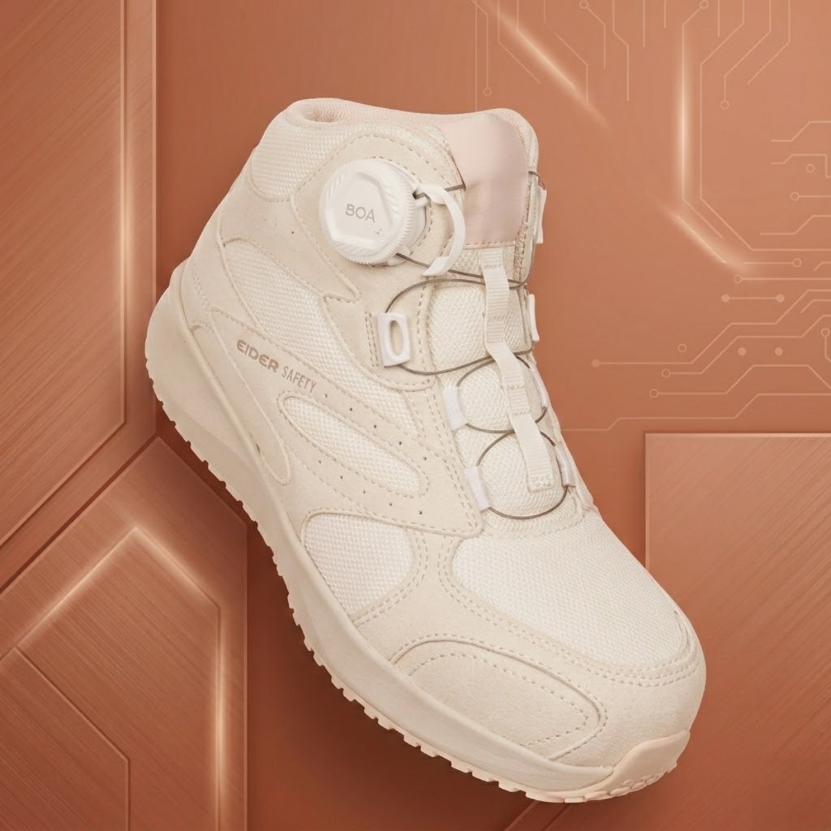 아이더 세이프티 여성 안전화 현장 다이얼 작업화 6in, 현재가 169,000원