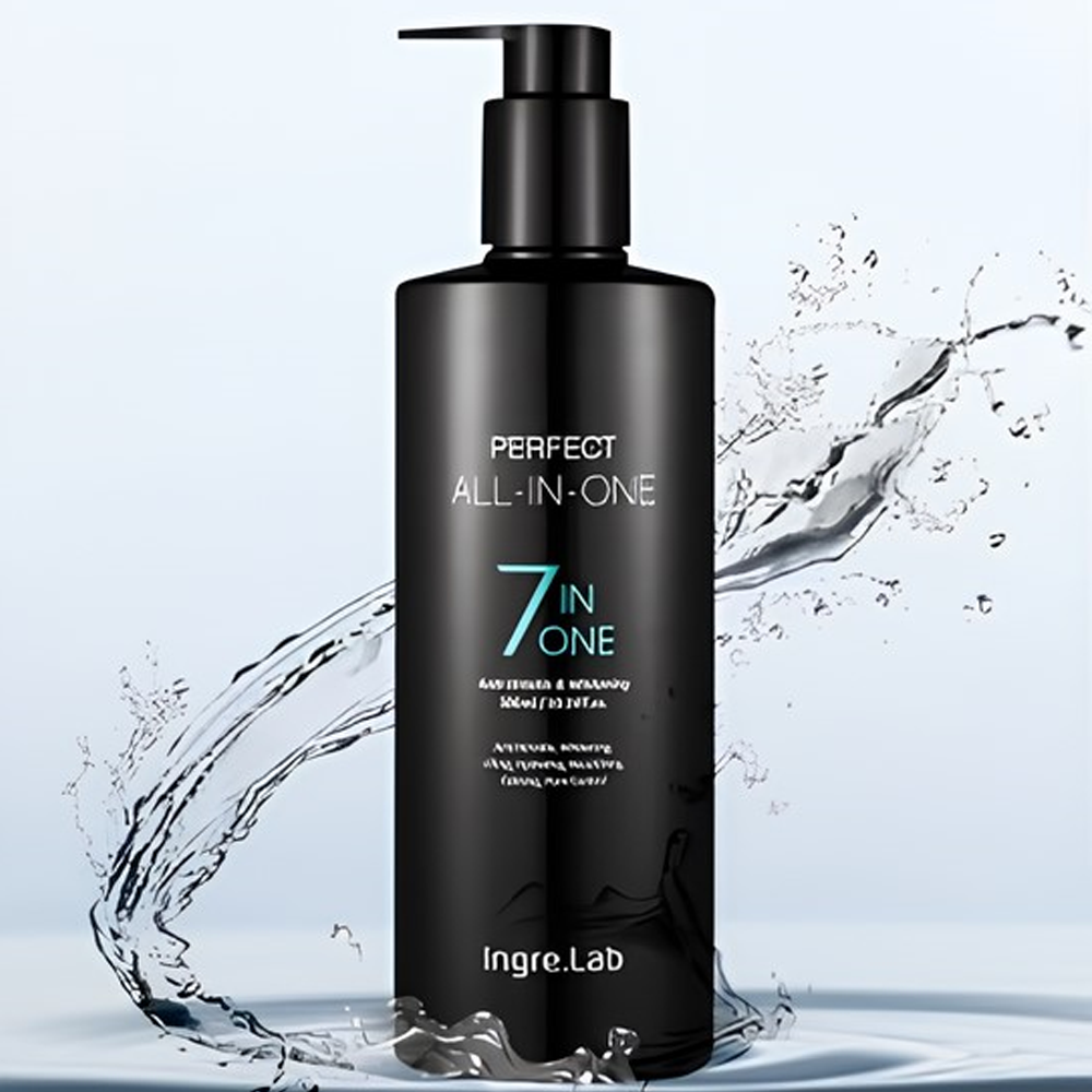 [애드크로스 홈쇼핑]인그리랩 퍼펙트 올인원 대용량 + 여행용 + 향수 미백 주름 남자 남성 피부 케어 스킨로션 올인원화장품, 4개, 300ml 54,600원