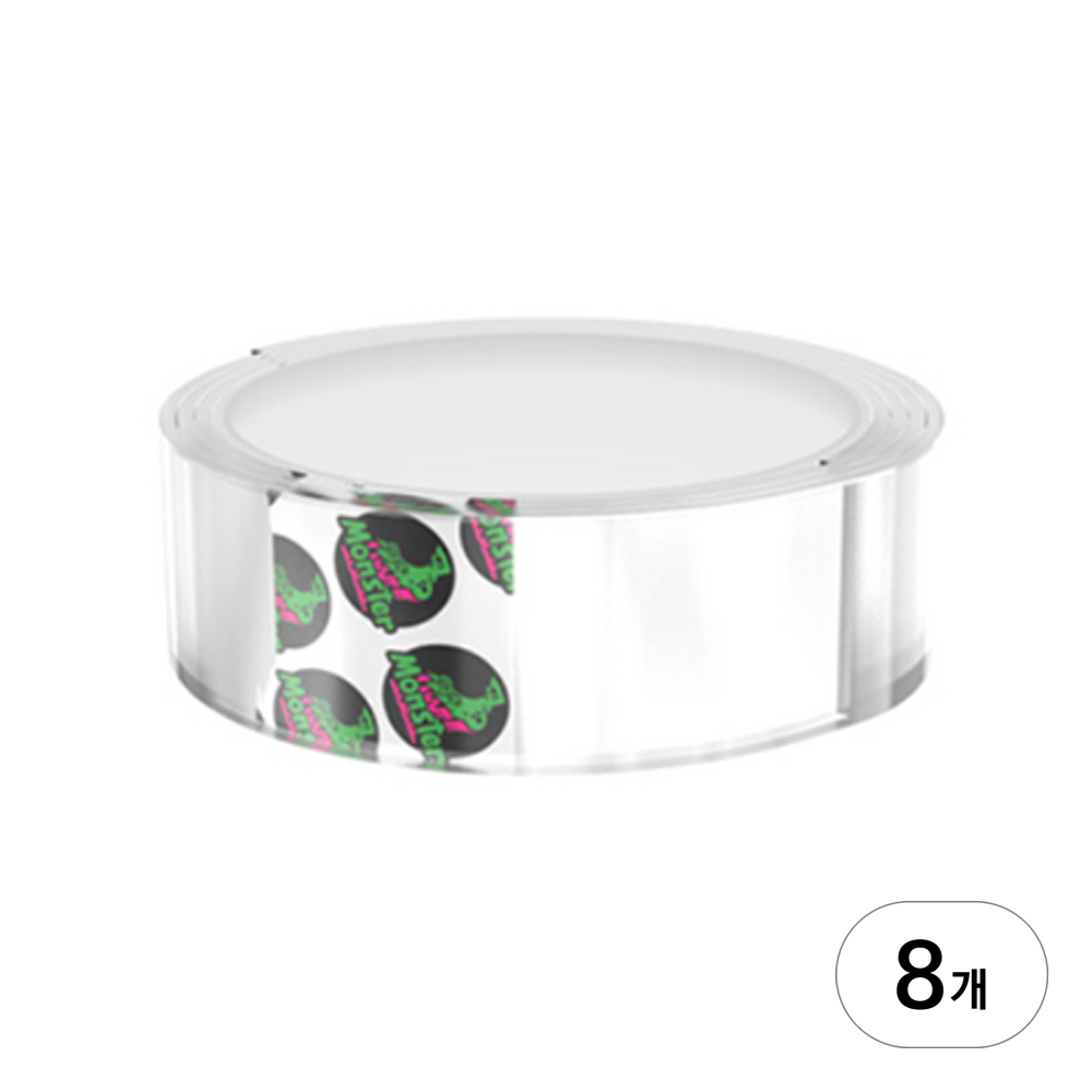 몬스터겔 다용도 초강력 실리콘 양면테이프 30mm x 1m 투명 131,470원