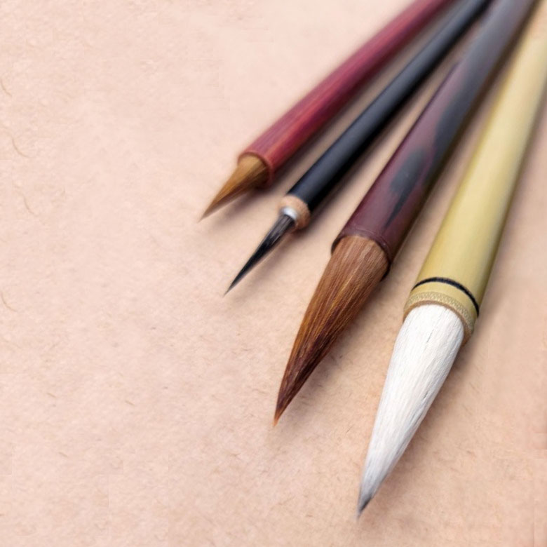 문항명필 서예 캘리그라피 동양화 붓 입문용 낭호필 양호필 세트 21,800원