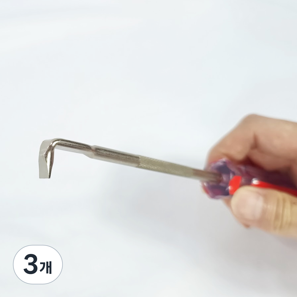 GUDOSSI 도배 갈고리 필름 시트지 공구 기역자 드라이버 이물질 제거용 굽도 갈퀴 후크 소형 19,200원