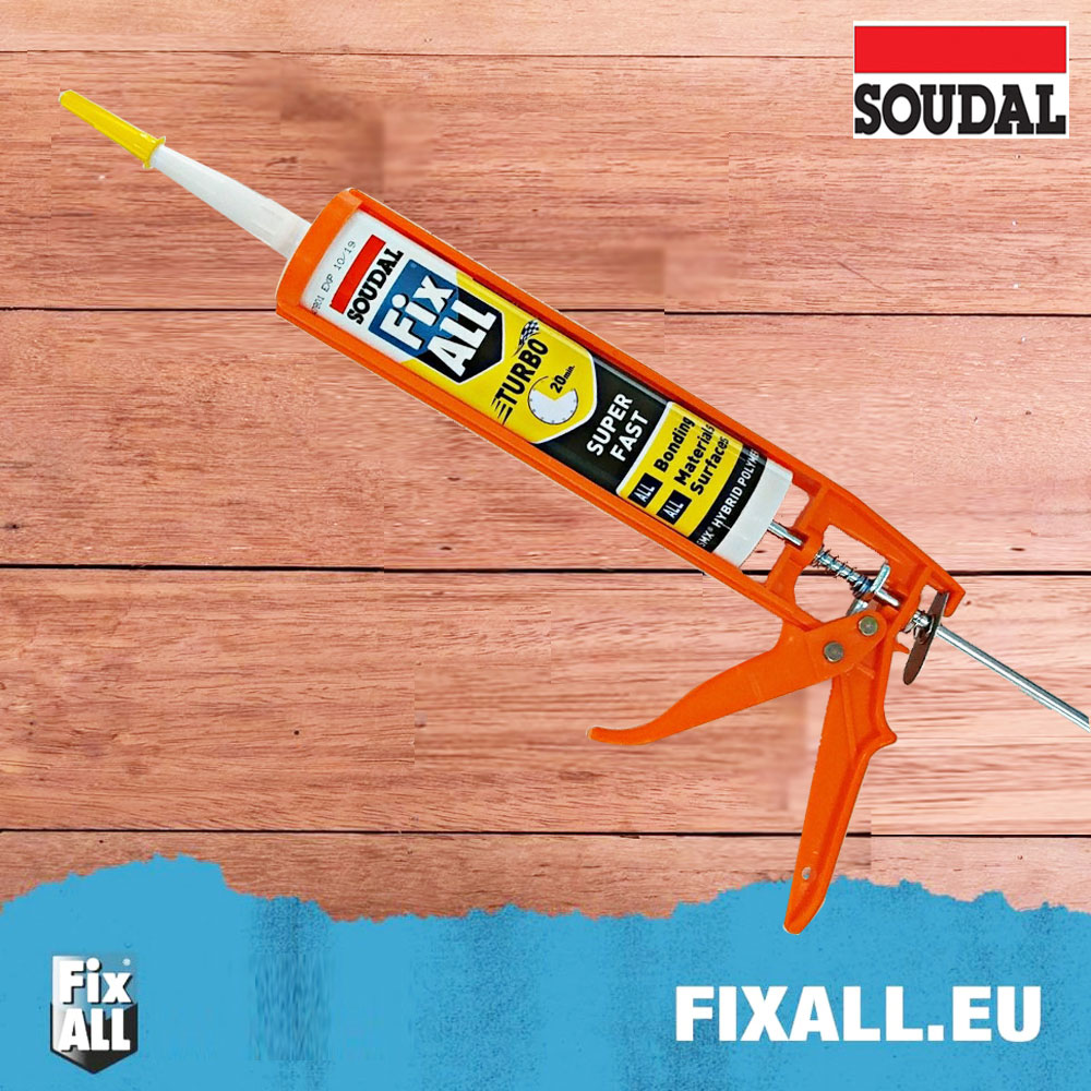 수달 픽스올 실리콘 터보 백색 빠른건조 방수 강력접착 실리콘 Turbo+플라스틱건 세트, 1개 19,900원