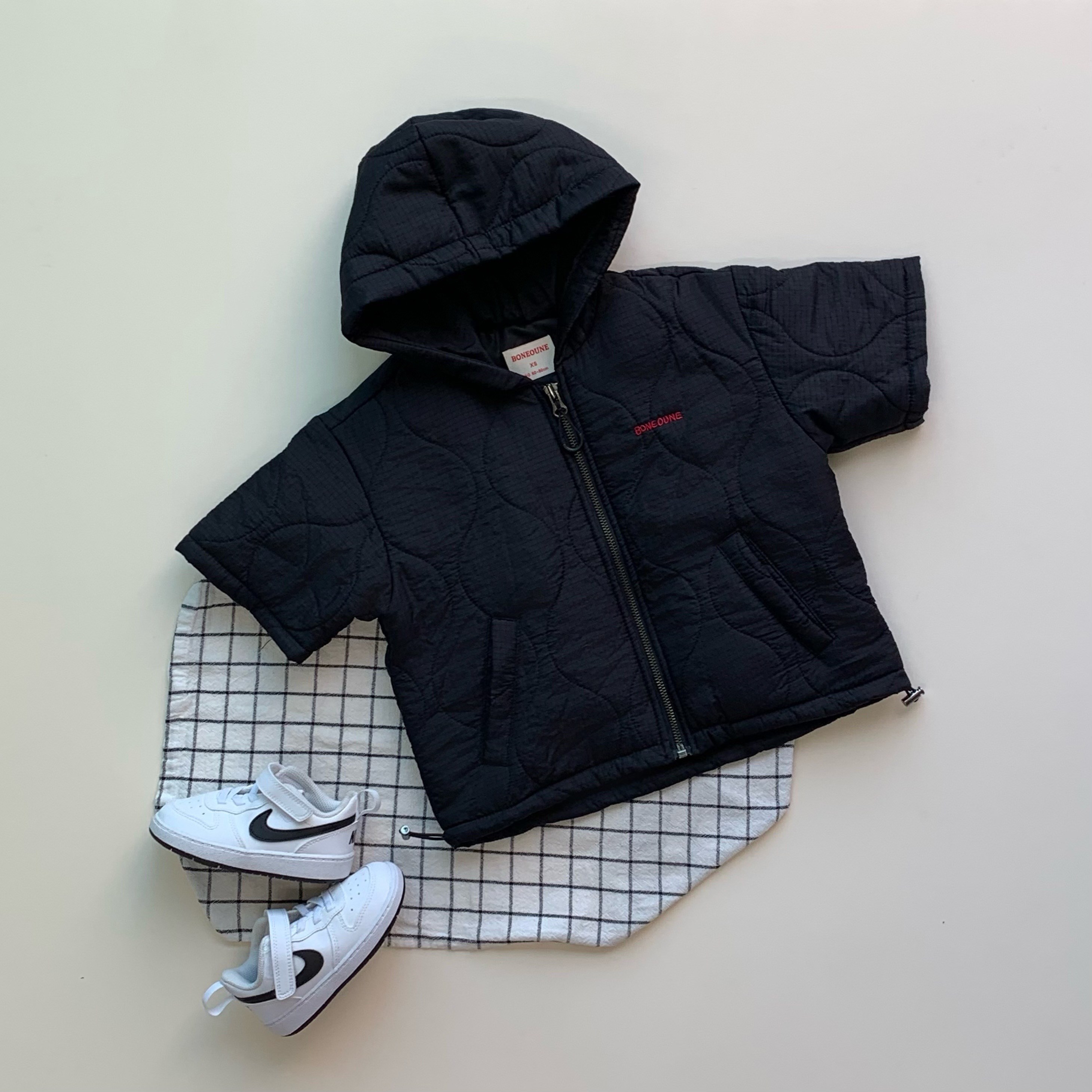 [소이아] 어반 후드 아기 패딩점퍼 / 초겨울용 가볍고 따뜻한 아우터 54,400원