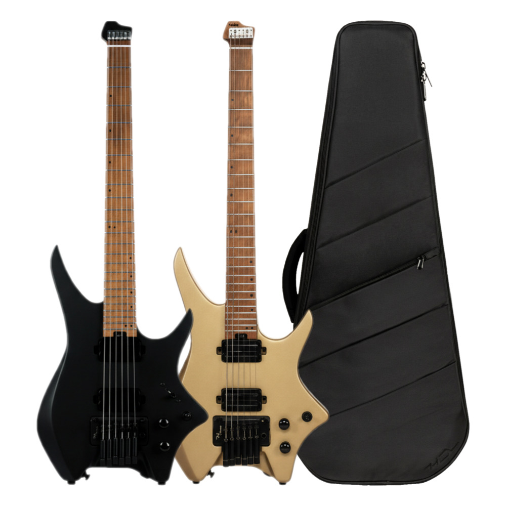 [최다구성품지급] 헥스 N500P 패시브 픽업 / 헤드리스 일렉 기타 / 연습용 헥드리스, BK(블랙) 559,000원