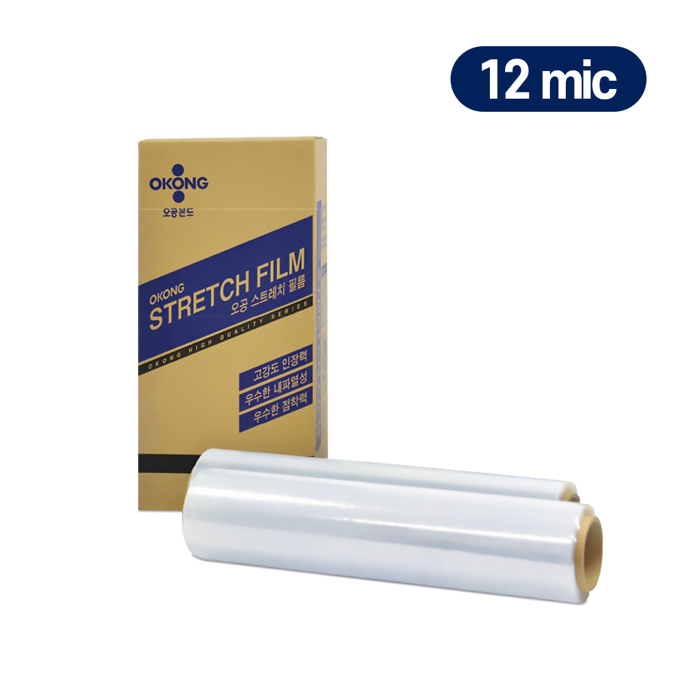 오공 스트레치 필름 랩 포장 보호테이프 다용도 낱개 판매 폭 500MM 13,800원