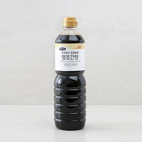 자연드림 두번달인 알콩달콩 양조간장, 1개, 1L 14,500원