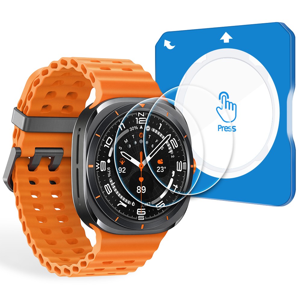 더조은셀러 2매 갤럭시워치 7 6 울트라 포지션 가이드 강화유리 필름 9,200원