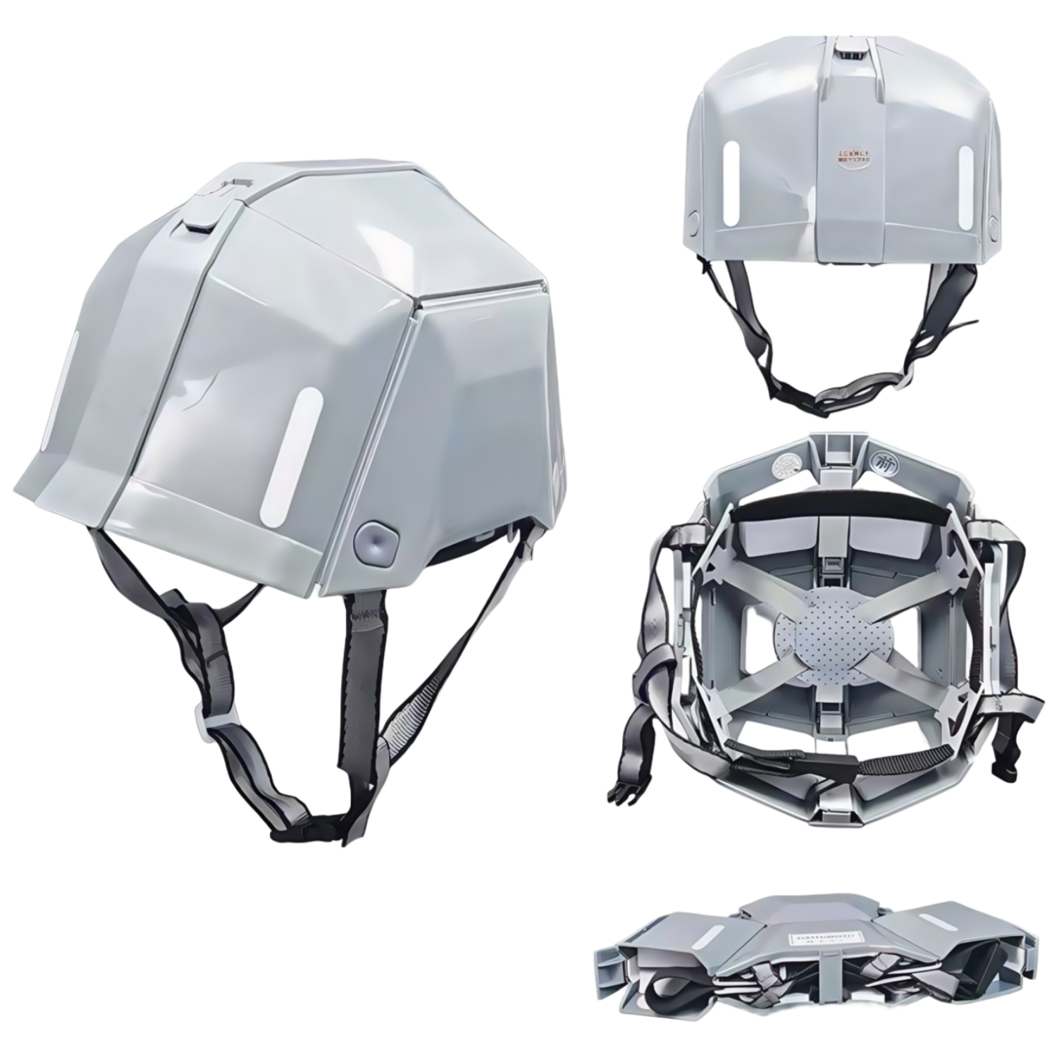 일본식 휴대 접을 수 있는 지진 피난 비상 작업 보호모 43,000원